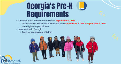 PreK Requirements